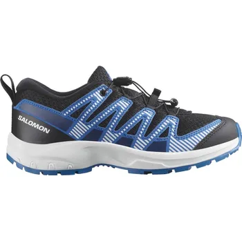 Dětská treková obuv Salomon XA Pro V8 J 477300 black/white/french blue dětské nízké prodyšné boty - 30 EUR