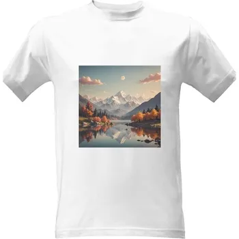 Pánská móda Tričko s potiskem Amazing nature pánské