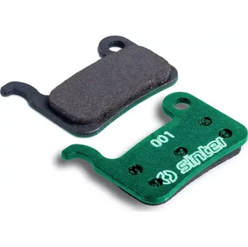Brzda na kolo SINTER - brzdové desticky SHIMANO A TYPE GREEN
