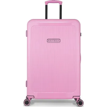 Plastový kufr SUITSUIT® Expression Fondant Pink L - růžová