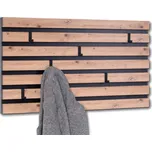 Věšák na zeď Tip, dub artisan/černý