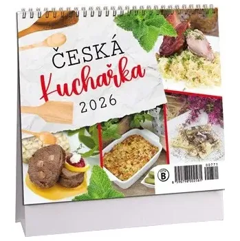 Kalendář Kalendář Česká kuchyně mini 2026 (K771 )