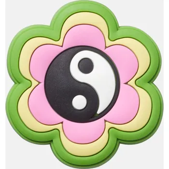 Dívčí pantofle Jibbitz Flower Ying Yang