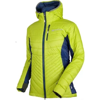 Dámská móda Sir Joseph Lotus hooded Lady limet/navy dámská zimní lehká bunda Alpská vlna DWR - L