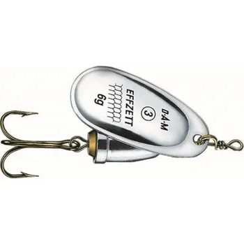 Umělá nástraha Dam Třpytka Effzett Spinner Executor Silber - Velikost 4 Hmotnost 8 g