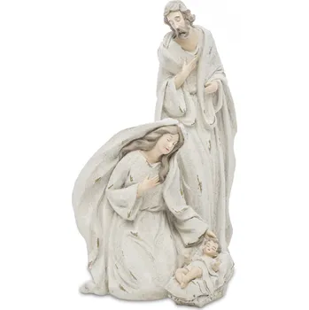 Vánoční dekorace Svatá rodina 35 cm