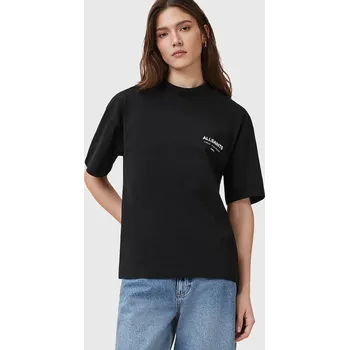 Pánské tričko Bavlněné tričko AllSaints W202JC černá 99X, vel. XS