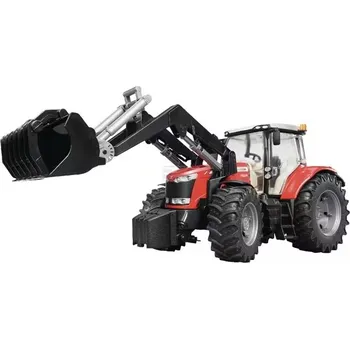 Bruder Massey Ferguson 7624 s čelním nakladačem