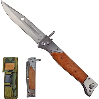 kapesní nůž X velký bajonet "AK-47" vystřelovací nerez