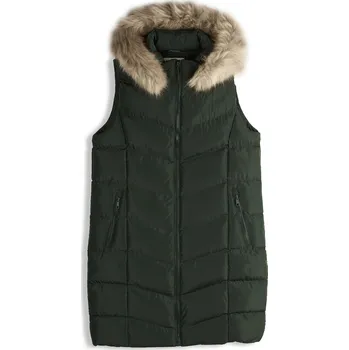 Dámské oblečení GATE Prošívaná vesta s kapucí 34 625-0212/467