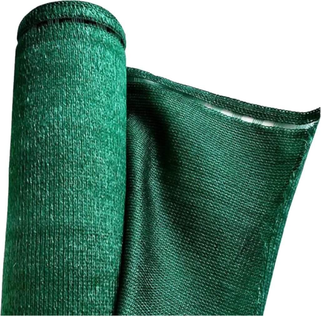 Stínící tkanina na plot 90% 10m - Zelená Výška: 160cm