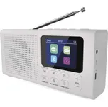 EMOS Přenosné rádio s Bluetooth, DAB / DAB+ / FM, bílé