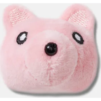 Dívčí pantofle Odznáček Jibbitz – Pink Plush Teddy Face