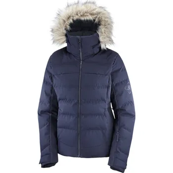 Sportovní oblečení Salomon Stormcozy Jacket W Night sky C13816 dámská voděodolná zimní bunda 10000 - XL