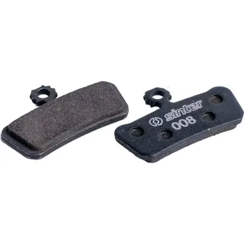 Brzda na kolo SINTER - brzdové desticky SRAM (G2, GUIDE, ELIXIR TRAIL) BLACK nebalené