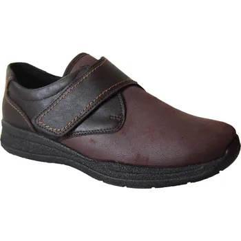 Dámská zdravotní obuv MEDI LINE pánská zdravotní obuv 10000 Barva: hnědá, Velikost: 44, Šíře: H