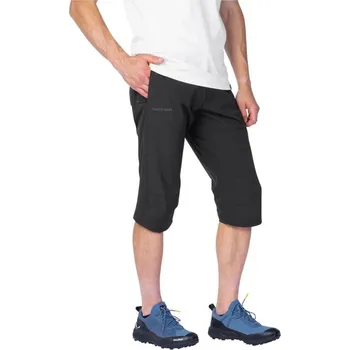 Pánské kalhoty Hannah Binders Capri anthracite pánské tříčtvrteční turistické kalhoty - XXL