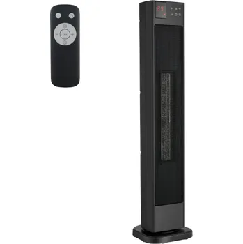 Teplovzdušný ventilátor Teplovzdušný oscilační ventilátor Midea MNTH2022GR, s dálkovým ovládáním, 76,5cm