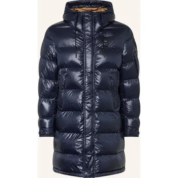 Pánský zimní kabát Blauer Pánský Prošívaný Kabát Aldrich, tmavě modrá, 56