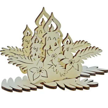 Vánoční dekorace Vánoční držák na ubrousky - Svíčky