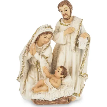 Vánoční dekorace Svatá rodina 8,5 cm