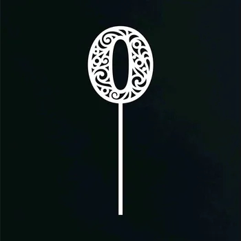 Sběratelská karetní hra Dřevěné zapichovací číslo - 0