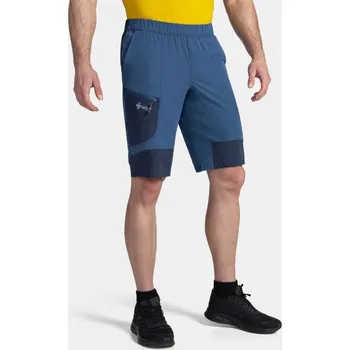 Kilpi Bready-M tmavě modrá TM0412 pánské lehké funkční rychleschnoucí outdoorové kraťasy - L