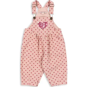 Chlapecké oblečení Dětské bavlněné kalhoty Konges Sløjd NOLA SEQUIN OVERALLS GOTS KS103947.9BYA růžová 30X, vel. 104