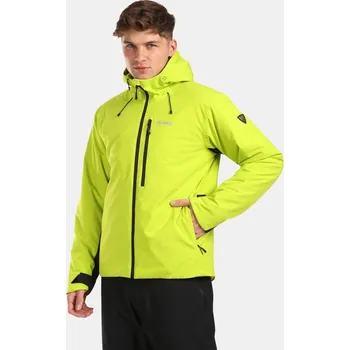 Kilpi Tampa-M světle zelená WM0112KILGN pánská voděodolná zimní lyžařská bunda 10000 - XL