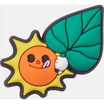 Dívčí pantofle Jibbitz Sun and Leaf