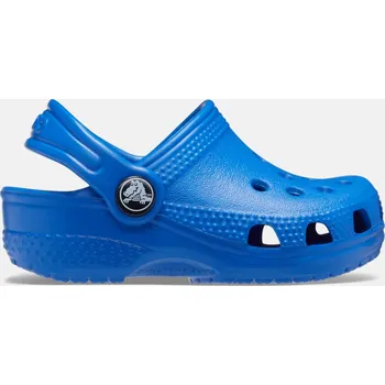 Dívčí pantofle Crocs Littles Blue Bolt 17-19