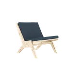 SWAY LOUNGE CHAIR (křeslo skládací) karup natural 623 Oxford Blue