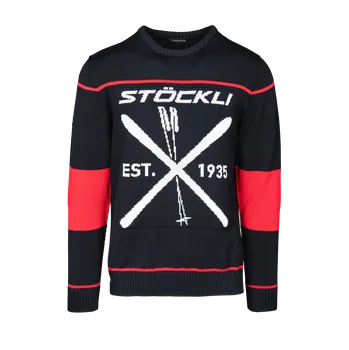 Stöckli Swiss Made Knitted Pullover 1935 M černá
