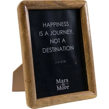 Rám na obraz Dřevěný fotorámeček z mangového dřeva - 15*2*20cm / 13*18cm