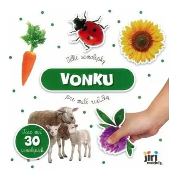 Slovenský jazyk Veľké samolepky pre malé ručičky Vonku