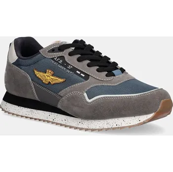 Pánské tenisky Tenisky Aeronautica Militare SNEAKERS pánské, šedá barva, 252SC0288UCT03545 252SC0288UCT03545.94701 09X, EUR 46