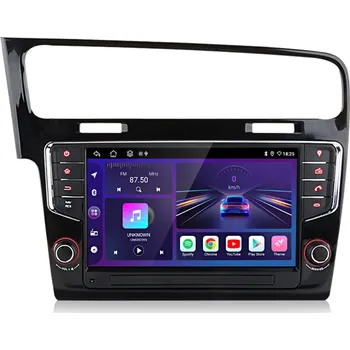 Autorádio Ossuret Autorádio VW Golf 7 VII MK7 2013-2017, CarPlay, Android 13, GPS, WiFi, DAB+, Bluetooth, USB