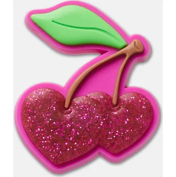 Dívčí pantofle Odznáček Jibbitz – Heart Cherries
