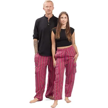 Kalhoty CLASSIC STRIPES růžová II. L