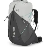 Rab Muon ND 40 pewter/graphene ultralehký dámský turistický batoh s rolovacím uzávěrem