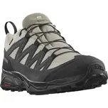 Salomon X Ward Leather GTX vintage khaki 471821 pánské nízké nepromokavé trekové boty - 42 EUR