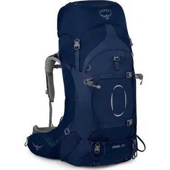 turistický batoh Osprey Ariel 65l Extended Fit WM/L dámský expediční batoh na silnější postavu - Ceramic blue