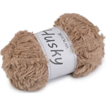 Galanterie Pletací příze Husky 100 g Varianta: 22 béžová písková, Balení: 1 ks
