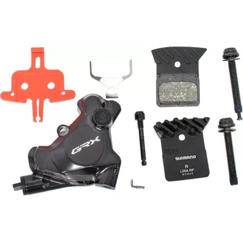 Brzda na kolo Shimano Silniční brzdový třmen Shimano GRX BR-RX820, Flat mount destičky s chladičem varianta zadní