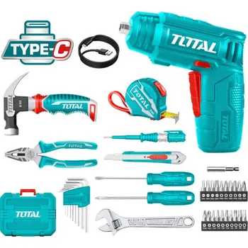 Šroubovák AKU 4V se sadou nářadí, 38ks