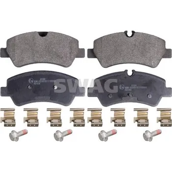 Brzdová destička Sada brzdových destiček, kotoučová brzda SWAG 50 91 6963