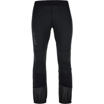 Kilpi Bristen-U černá QU0201KIBLK unisex elastické běžecké mírně zateplené kalhoty-legíny - XXL