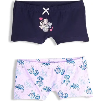 Dívčí spodní prádlo GATE Balení 2 kalhotek typu boyshorts Lilo & Stitch 8Y 825-0817/79
