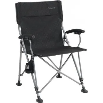 kempingová židle Outwell Campo XL black skládací kempingové křeslo / židle s područkami