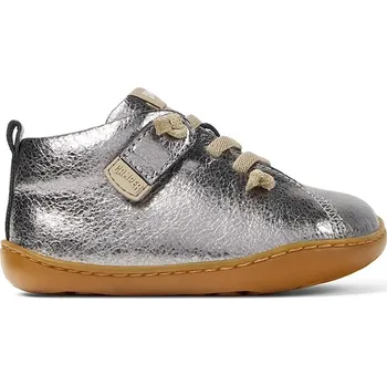 Dámská obuv Dětské kožené polobotky Camper 80153 stříbrná SLV, EUR 25